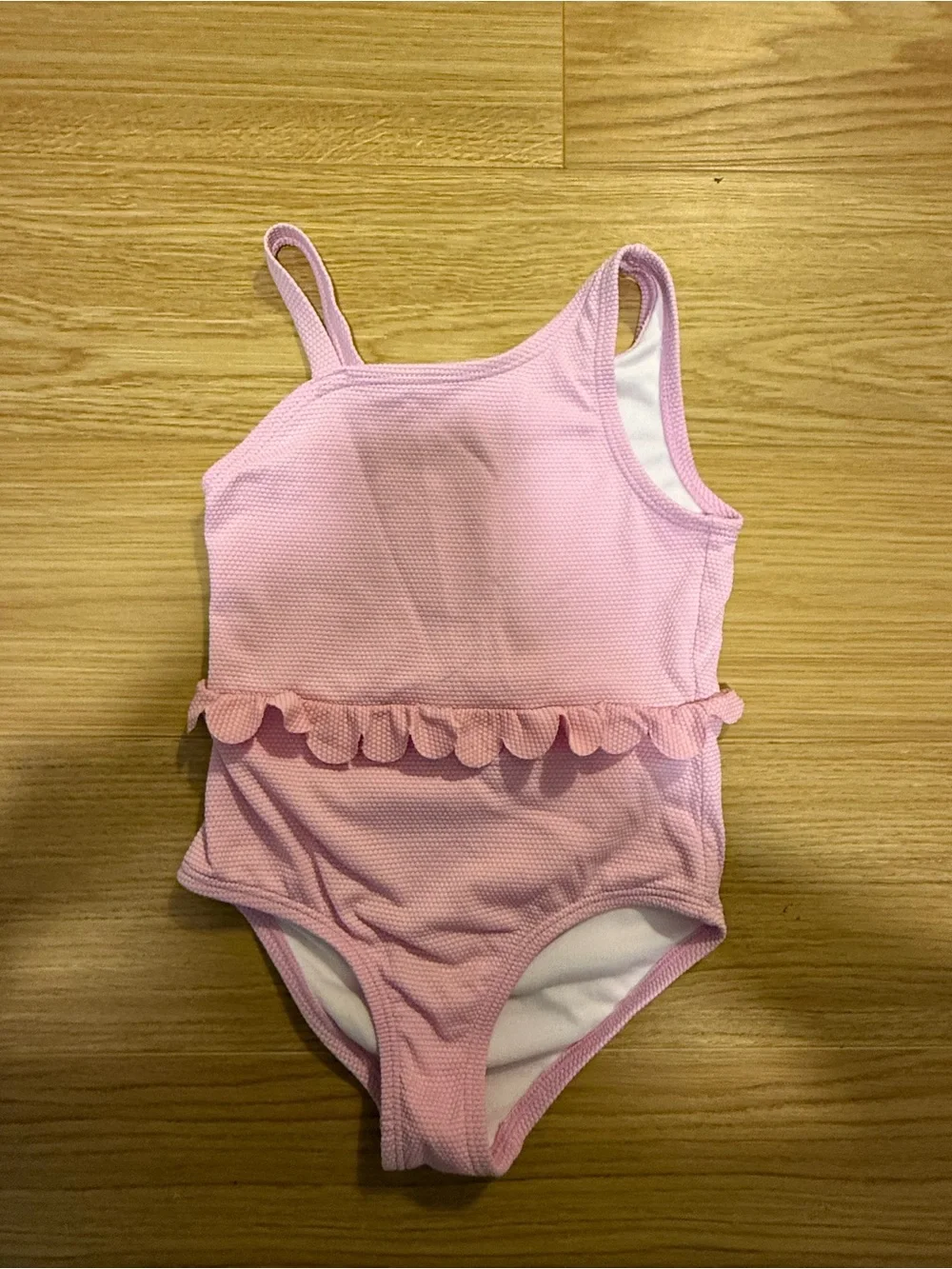 Cat & Jack Pink Girls One-Piece Swim Suit